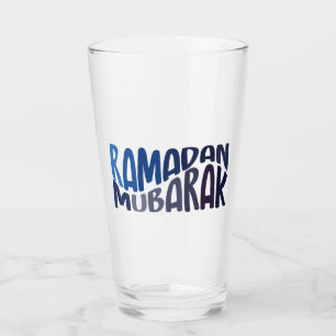 Ramadan Mubarak Islamischer Spruch Glas