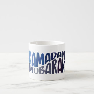 Ramadan Mubarak islamisches Zitat Espressotasse