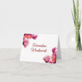 Ramadan Mubarak islamitische Kunst Dankeskarte
