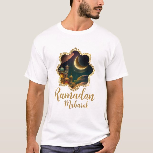 RAMADAN MUBARAK KAREEM 2024 T-Shirt (Vorderseite)