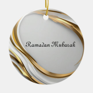 Ramadan Mubarak Keramik Ornament