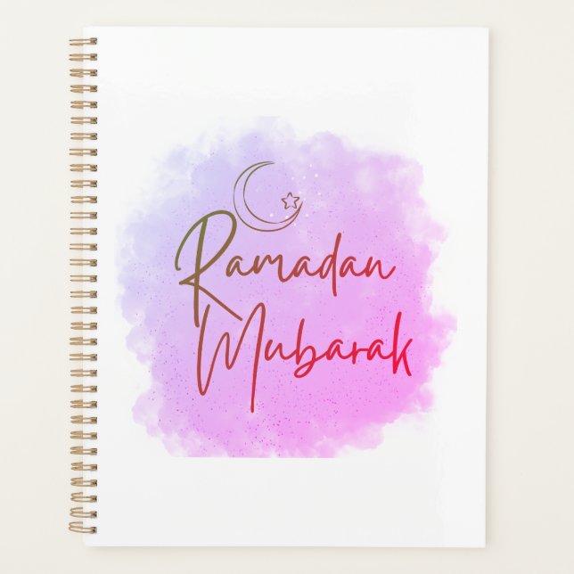 Ramadan Mubarak Planer (Vorderseite)