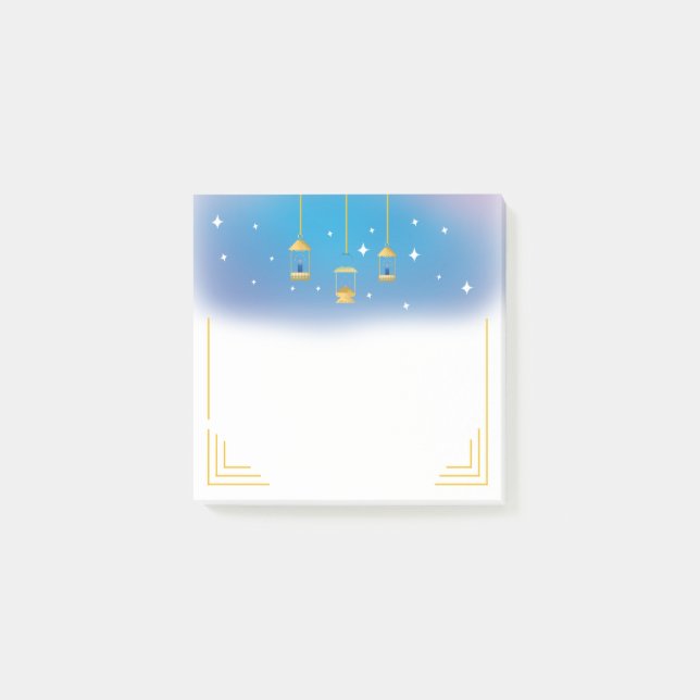 Ramadan Mubarak Post-it Klebezettel (Vorderseite)