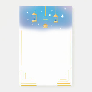 Ramadan Mubarak Post-it Klebezettel