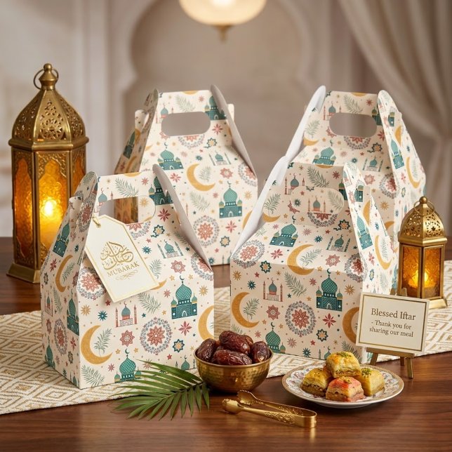 Ramadan Mubarak -Ramadan Kareem -Iftar Geschenkbox Geschenkschachtel (Von Creator hochgeladen)