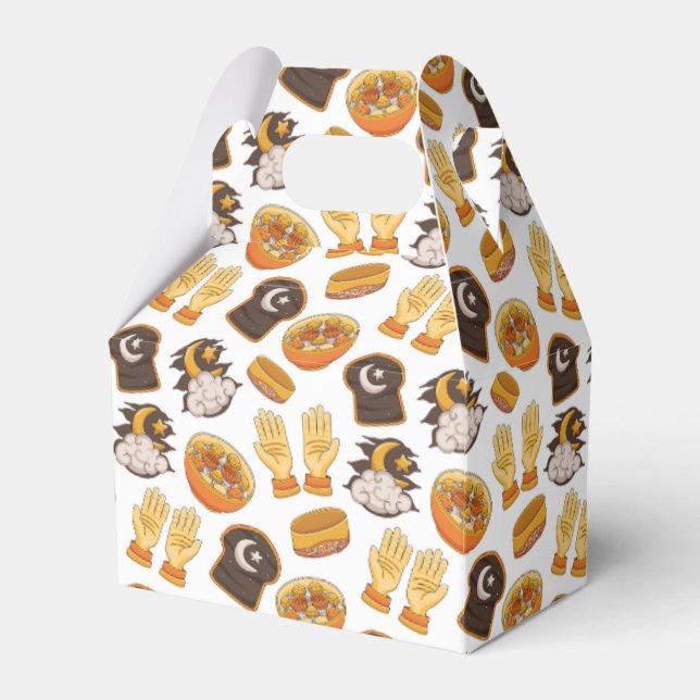 Ramadan Mubarak -Ramadan Kareem -Iftar Gevor Boxes Geschenkschachtel (Vorderseite)