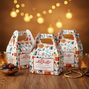 Ramadan Mubarak -Ramadan Kareem -Iftar Gevor Boxes Geschenkschachtel