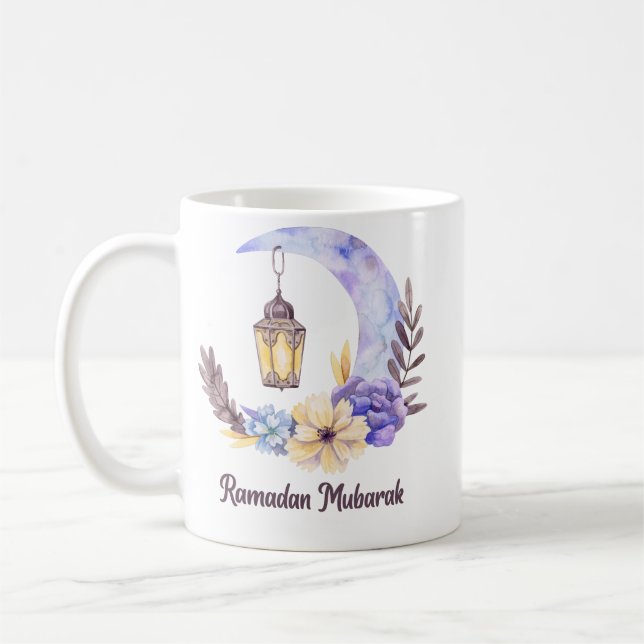 Ramadan Mubarak | Ramadan Kareem Kaffeetasse (Links)