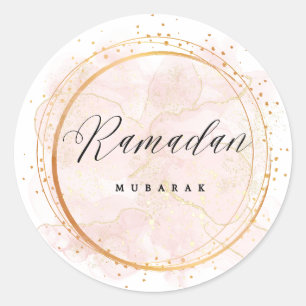 RAMADAN MUBARAK RUNDER AUFKLEBER