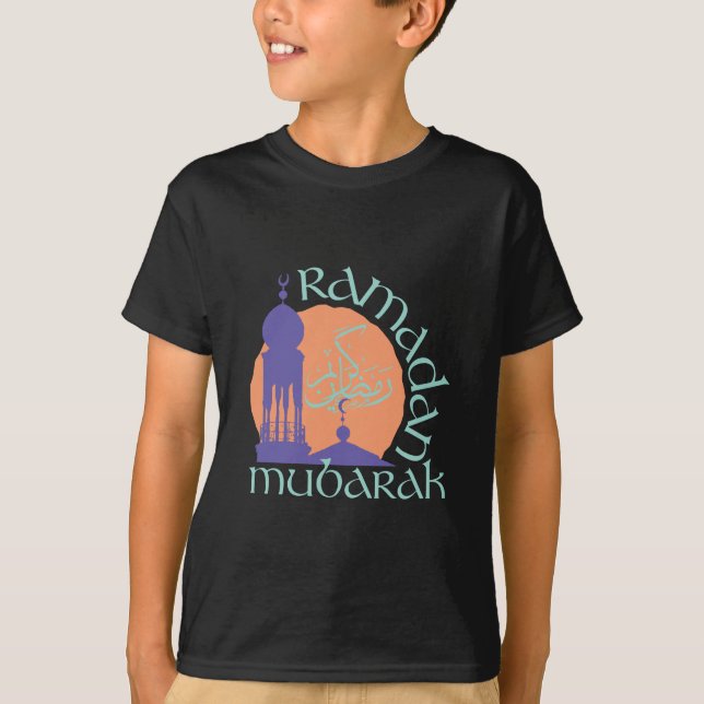 Ramadan Mubarak T-Shirt (Vorderseite)