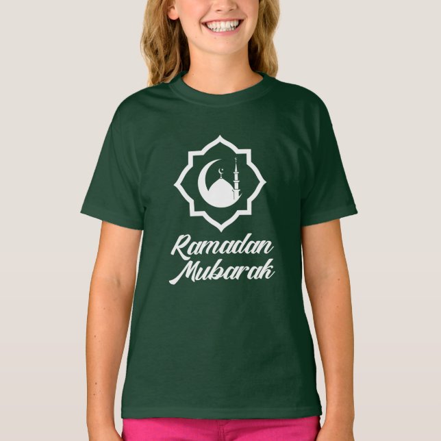 Ramadan Mubarak T-Shirt (Vorderseite)