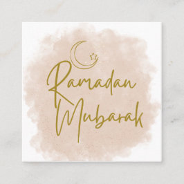 Ramadan Mubarak Treuekarte