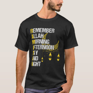 Ramadan muslimische Kostüme für Opa Oma arabisch T-Shirt