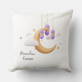 Ramadan Night Sky Decorative Pillow Kissen