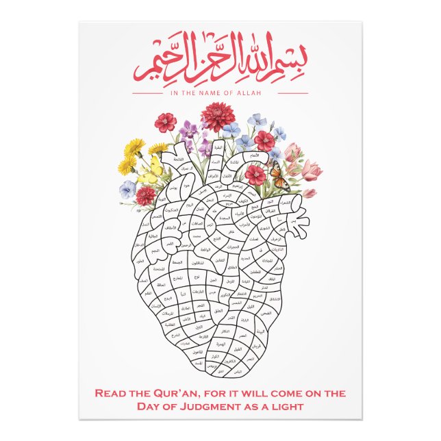 Ramadan Quran Challenge Printable/Color as You Mem Fotodruck (Vorne)