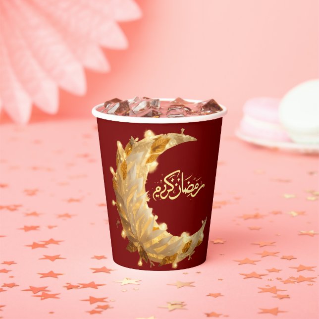 RAMADAN RAMADAN KAREEM RAMADAN MUBARAK PAPIERBECHE PAPPBECHER (Insitu)