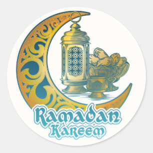 Ramadan Runder Aufkleber
