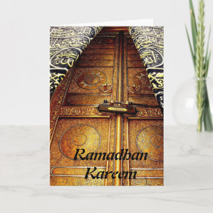 Ramadhan Kareem islamischer Grußkarte Karte