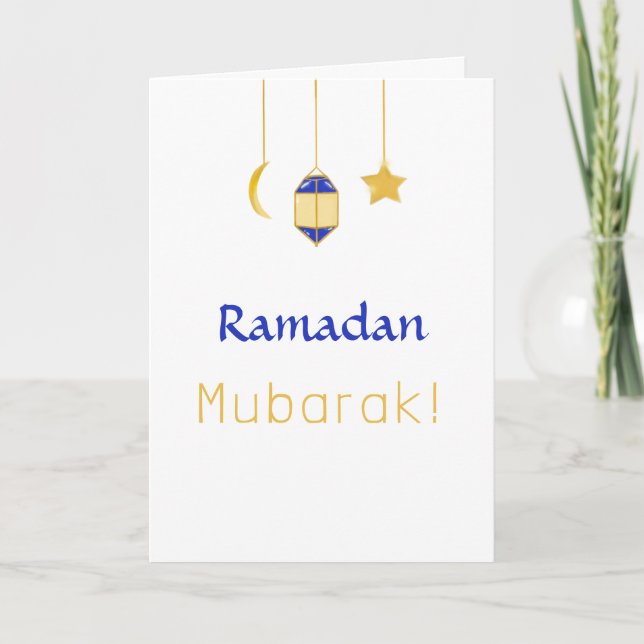 Ramadhan Mubarak (Vorderseite)