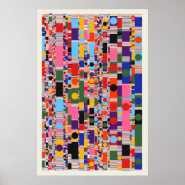 Ramanujan numbers Pattern Design Poster