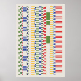 Ramanujan-Zahlen-Muster Poster