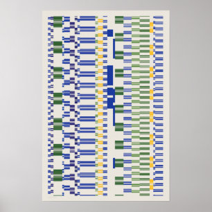 Ramanujan-Zahlenmuster Poster