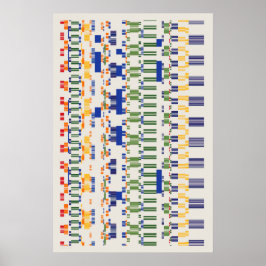 Ramanujan-Zahlenmuster Poster