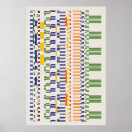 Ramanujan-Zahlenmuster Poster