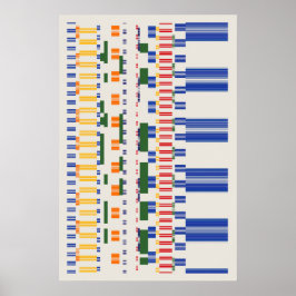 Ramanujan-Zahlenmuster Poster