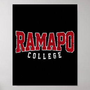Ramapo Institute Of Technology Bogen Vintage für m Poster