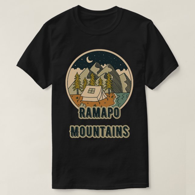 Ramapo Mountains T-Shirt (Design vorne)
