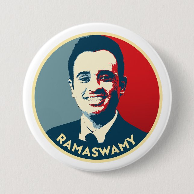 RAMASWAMY 2024 BUTTON (Vorderseite)