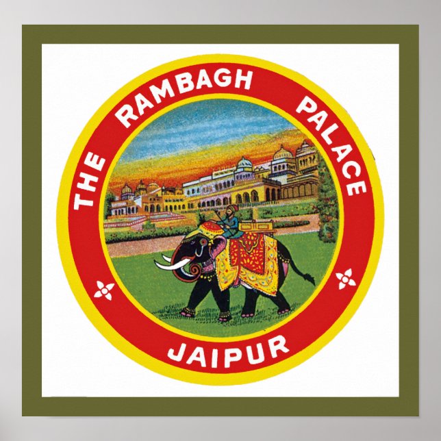 Rambagh Palace Jaipur Poster (Vorne)
