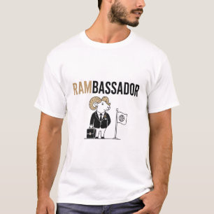 Rambassador – Lustiger Ram-Botschafter-Wortwitz T-Shirt