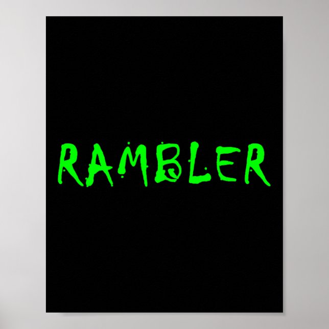 Rambler  poster (Vorne)