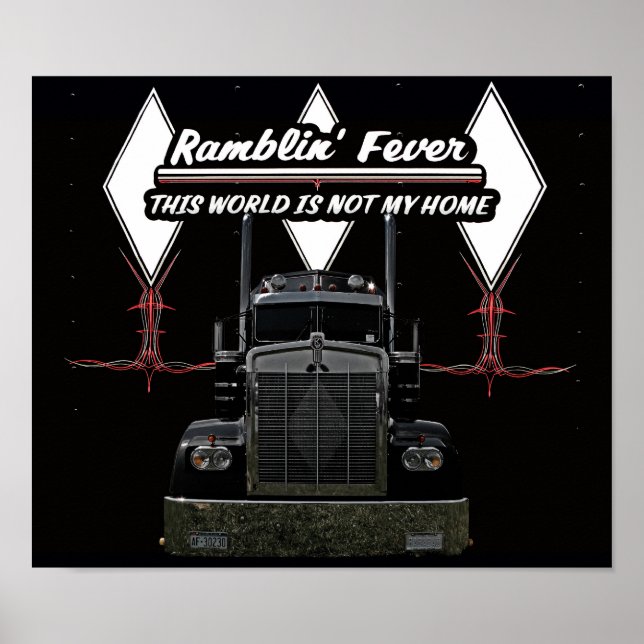 Ramblin' Fieberposter Poster (Vorne)