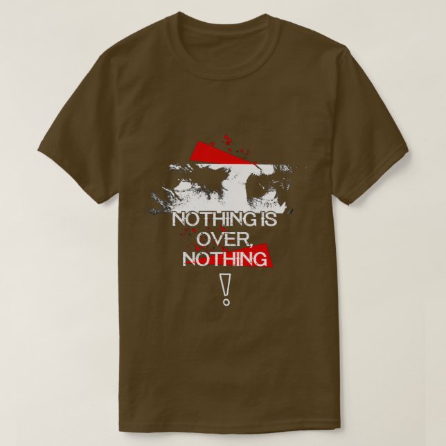 Rambo NICHTS IST ÜBER NICHTS T-Shirt (Design vorne)