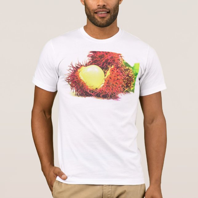 "Rambutan Fruit" Niedliches Foto. Jetzt kaufen T-Shirt (Vorderseite)