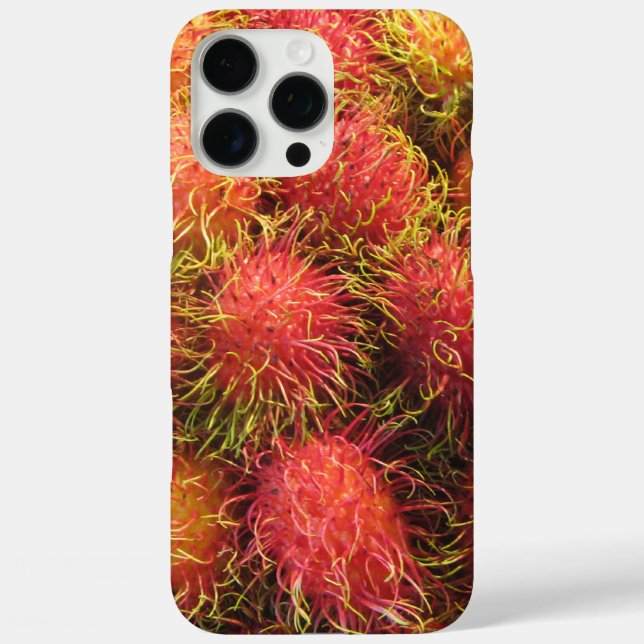 Rambutan Tropical Fruit Case-Mate iPhone Hülle (Rückseite)