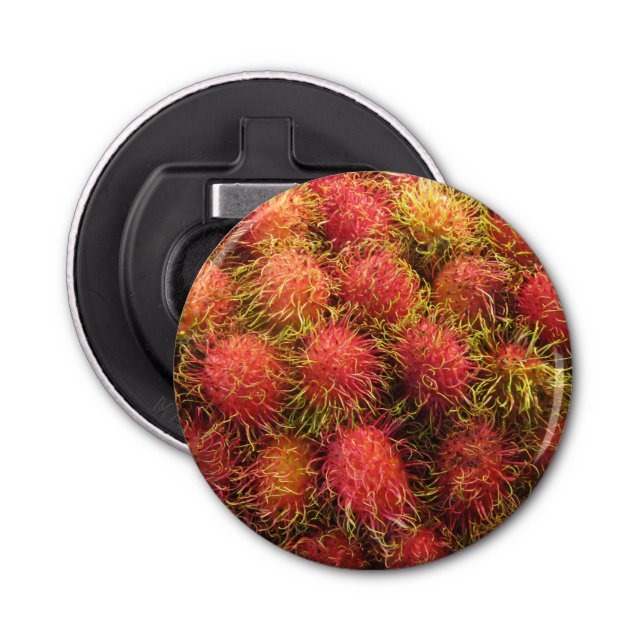 Rambutan Tropical Fruit Flaschenöffner (Vorderseite)