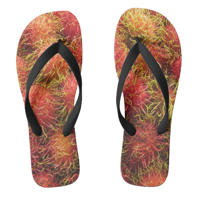 Rambutan Tropical Fruit Flip Flops (Fußbett)