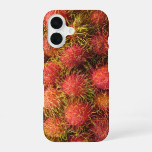 Rambutan Tropische Frucht iPhone 16 Hülle