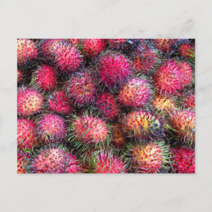 Rambutans Foto Postkarte