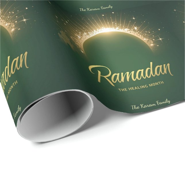 Ramdan Kareem Holiday  Card Geschenkpapier (Rolleneckpunkt)