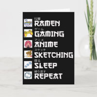 Ramen Anime Gaming Wiederholung Otaku Anime Manga