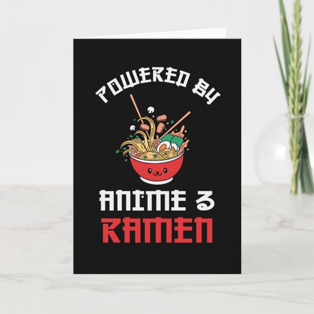 Ramen & Anime Lovers | Perfektes Geschenk Karte (Vorderseite)