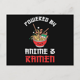 Ramen & Anime Lovers   Perfektes Geschenk Postkarte