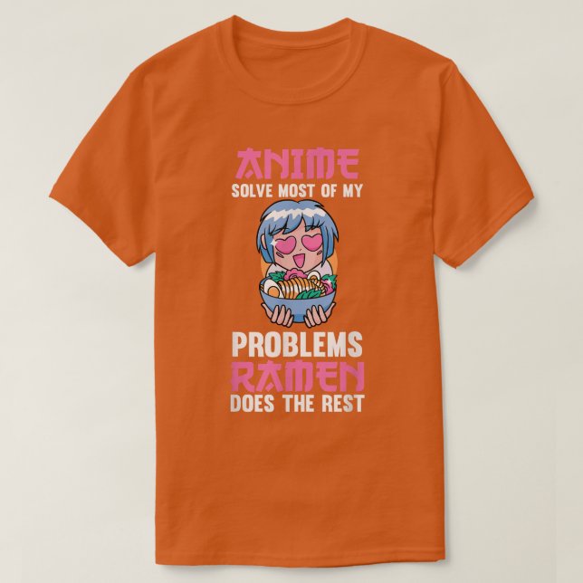 Ramen Anime  T-Shirt (Design vorne)