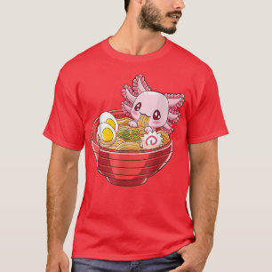 Ramen Aolotl Kawaii Anime japanische Mädchen für L T-Shirt