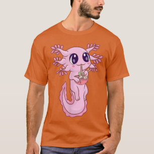 Ramen Axolotl Kawaii Anime Japanischer Lebensmitte T-Shirt